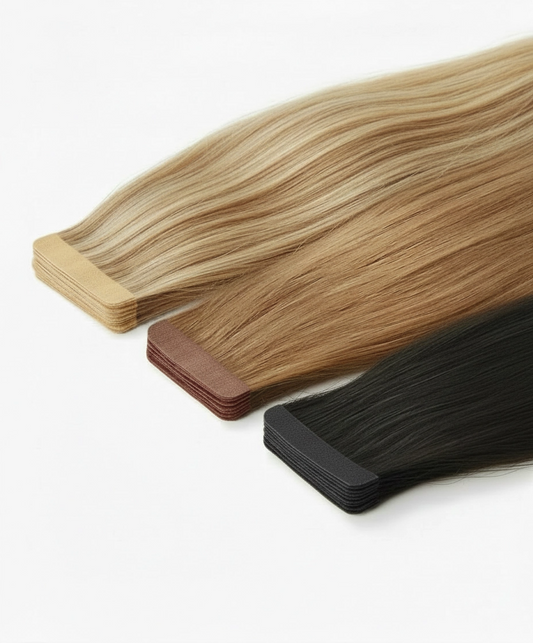 22/23" 50g Double Drawn Slimline Tape Extensions